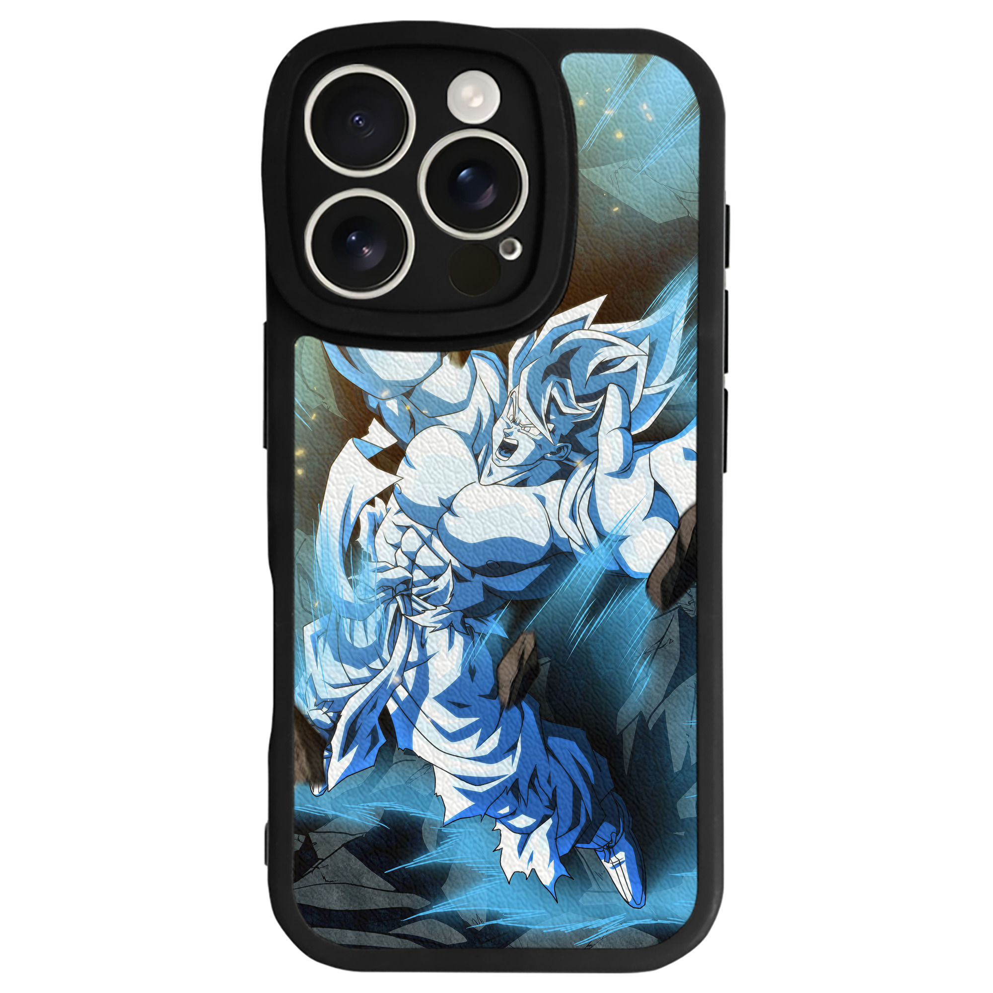 （画像用） ドラゴンボール DRAGON BALL 【iPhone 16シリーズ対応】シリコンスマホケース（レザー調） 材質：シリコン